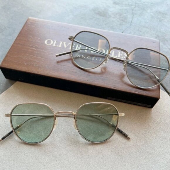 OLIVER PEOPLES TAKUMI TK-4 47mm in Green Wash MSRP$671 QUINCY ISAIAH’s Fav - Picture 6 of 16